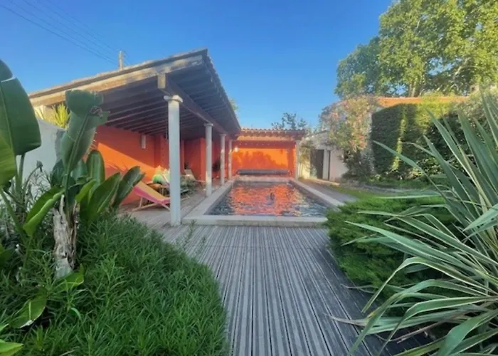 Impressionniste - Au Coeur De Montpellier, 290 M2, Jardin Tropical, Piscine, Cuisine Exterieure